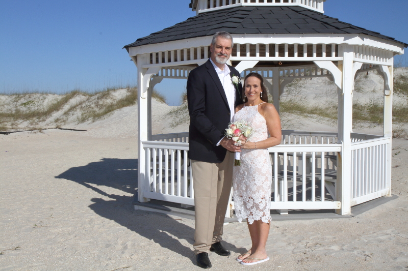 St. Augustine Beach Wedding Gazebo