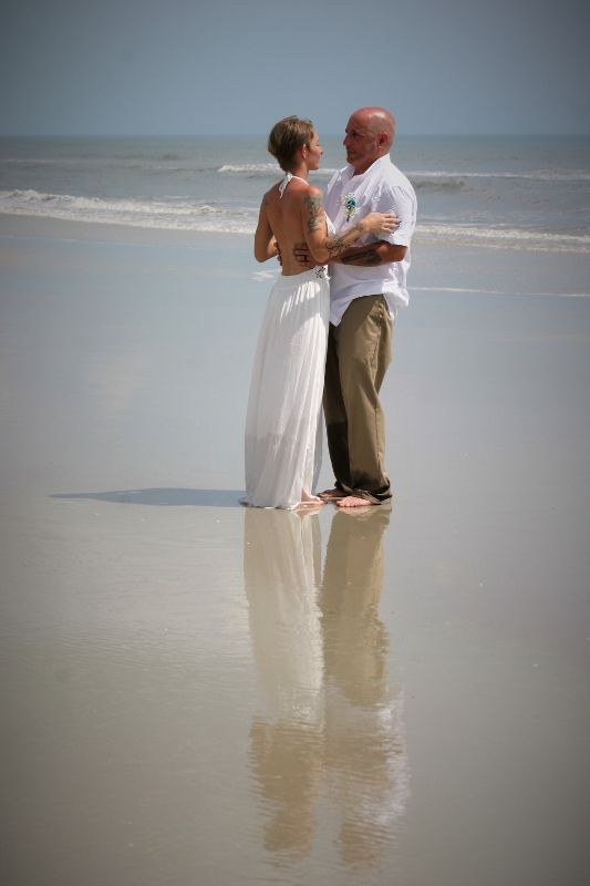 July 4th Beach Wedding, Palm Coast