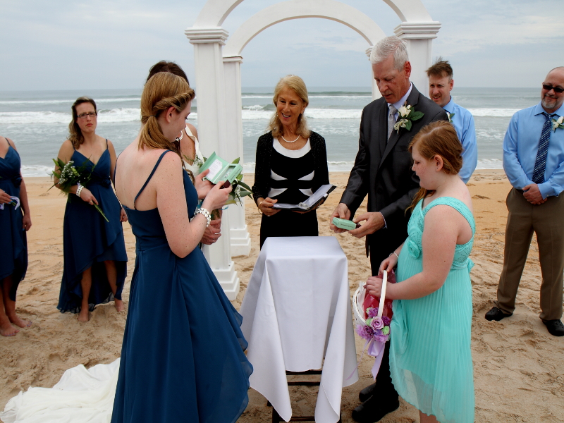 Flagler Beach Wedding Family Medallion Ceremony Family Medallion Ceremony, Flagler Beach Wedding